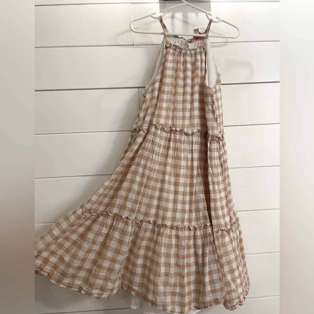 GB girls gingham dress